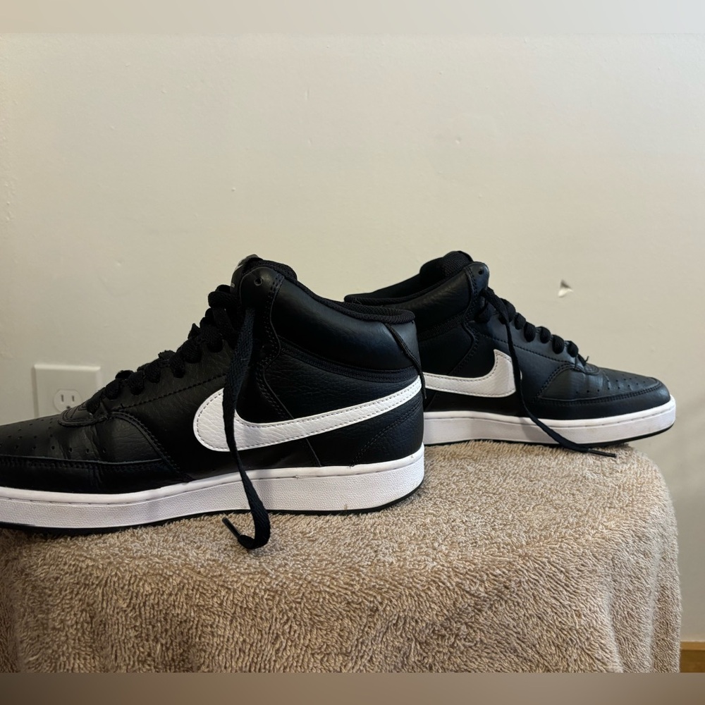 Black Nike High Top Sneakers